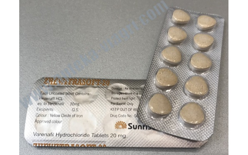 Левитра Софт 20 мг. (Zhewitra Soft 20 mg)
